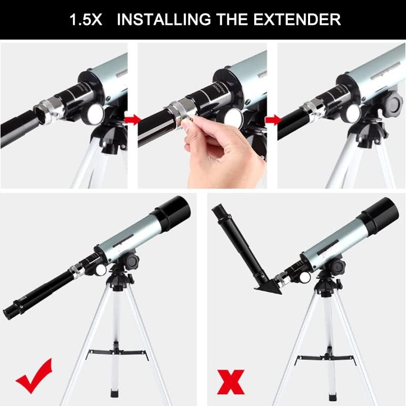 20mm＆6mm telescopes for Adults Astronomy  Kids  Beginners, Astronomy Gifts for Kids,Astronomical Portable Refracting Telescope