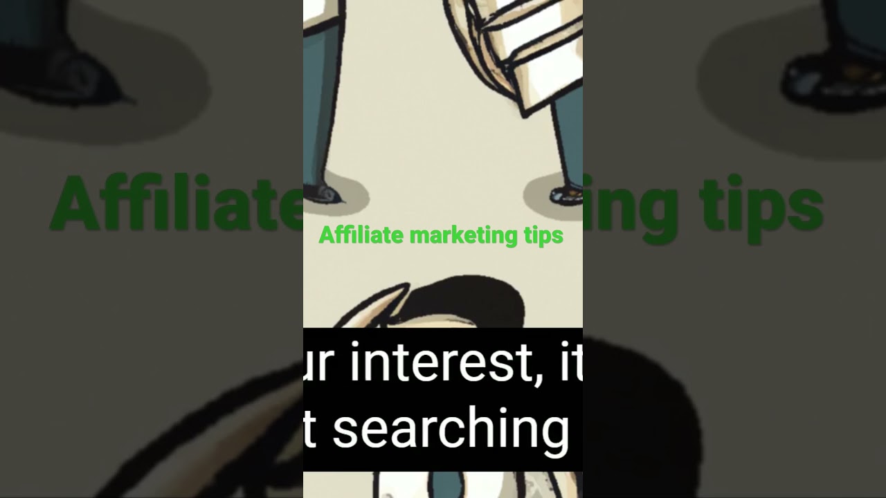 Affiliate marketing tips