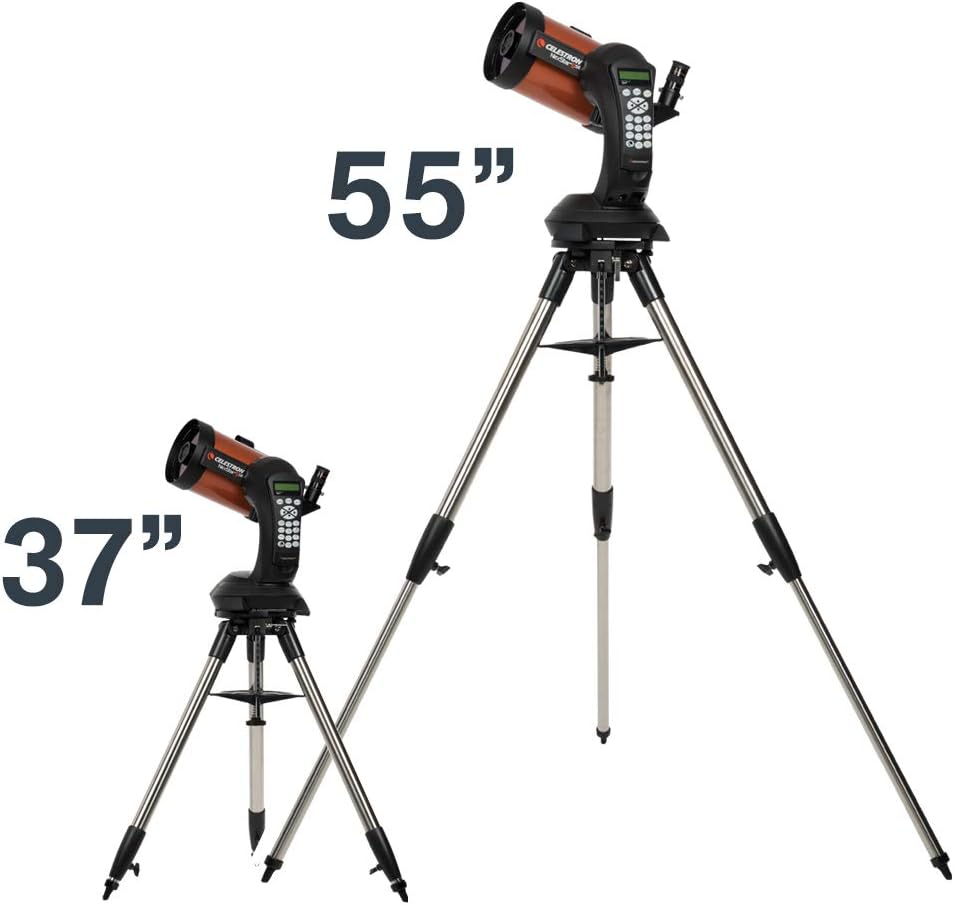Celestron - NexStar 5SE Telescope - Computerized Telescope for Beginners and Advanced Users - Fully-Automated GoTo Mount - SkyAlign Technology - 40,000+Celestial Objects - 5-Inch Primary Mirror,Orange