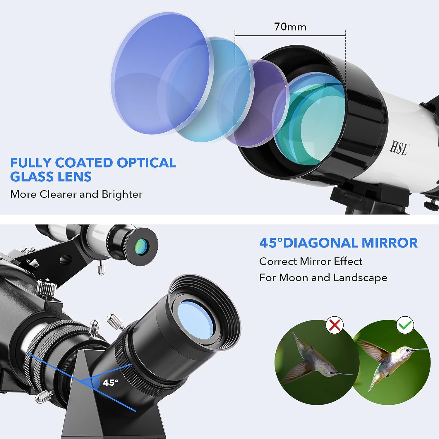 HSL Telescope for Adults & Kids Review