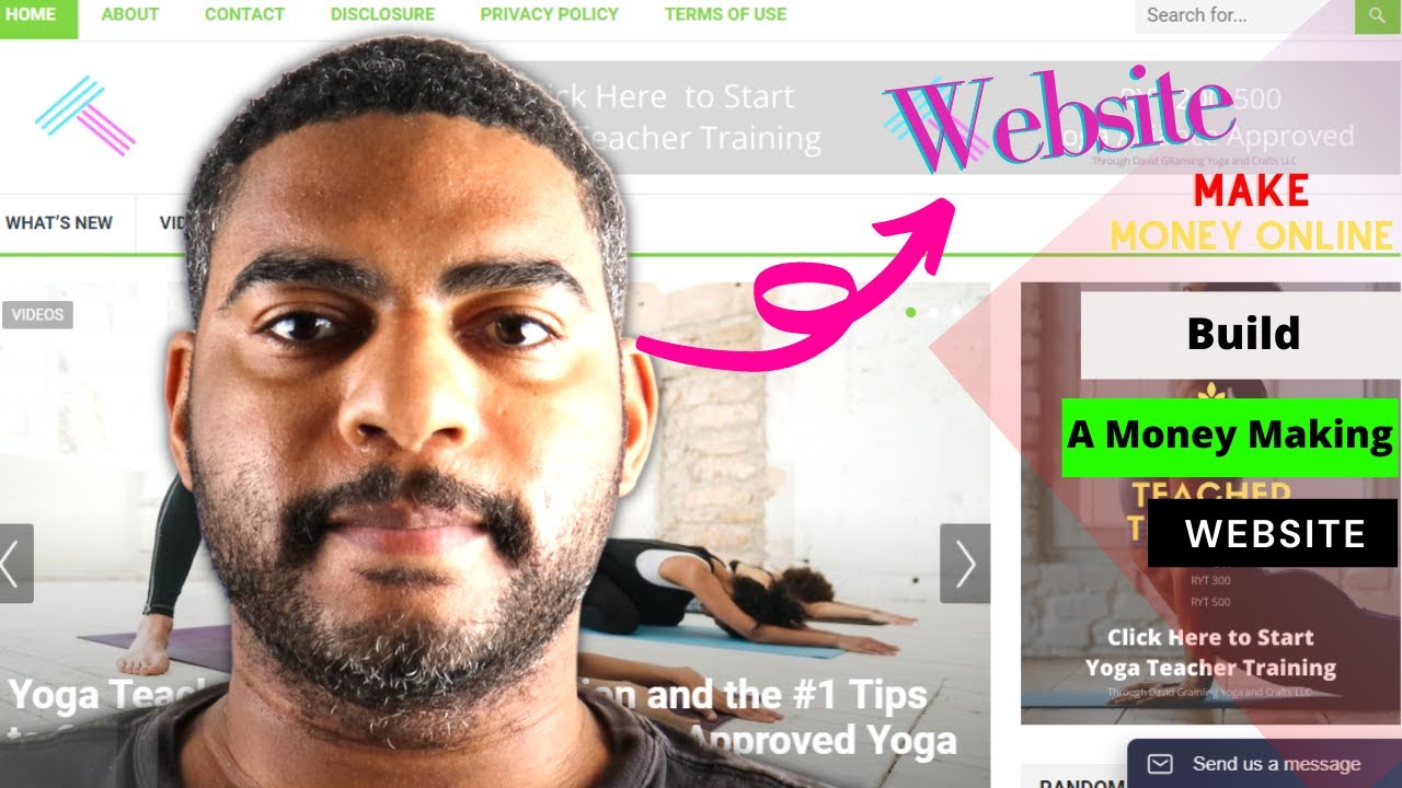 Make Money Online by Building a Website