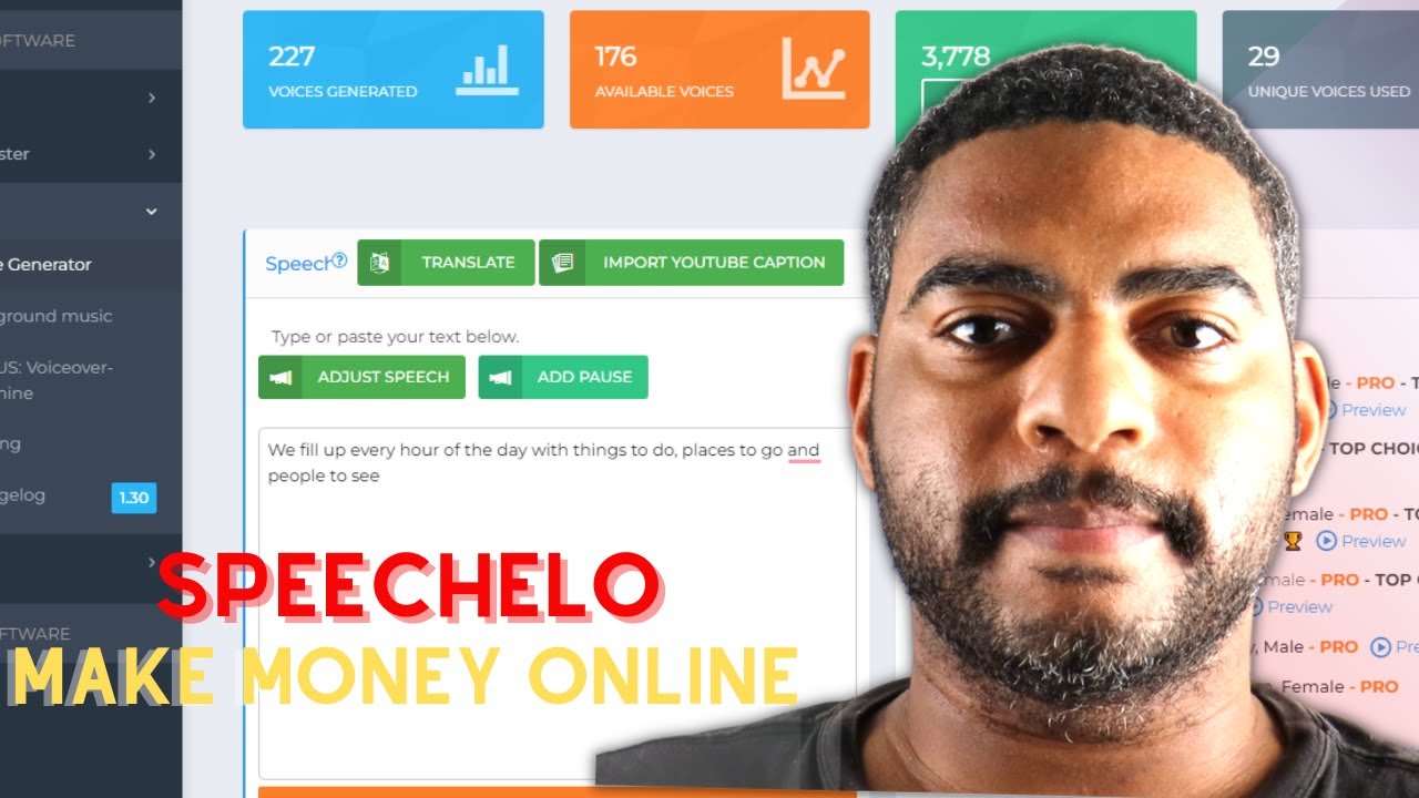 Make Money Online with Speechelo