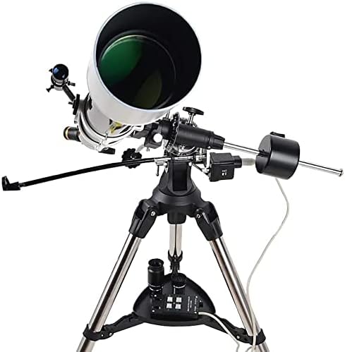 Professional Telescopes Portable Refractor Telescope Outdoor Monocular Space Astronomical Telescope Refractor with Tripod and Equatorial Mount for Observation Starry Sky Beautifully Designed