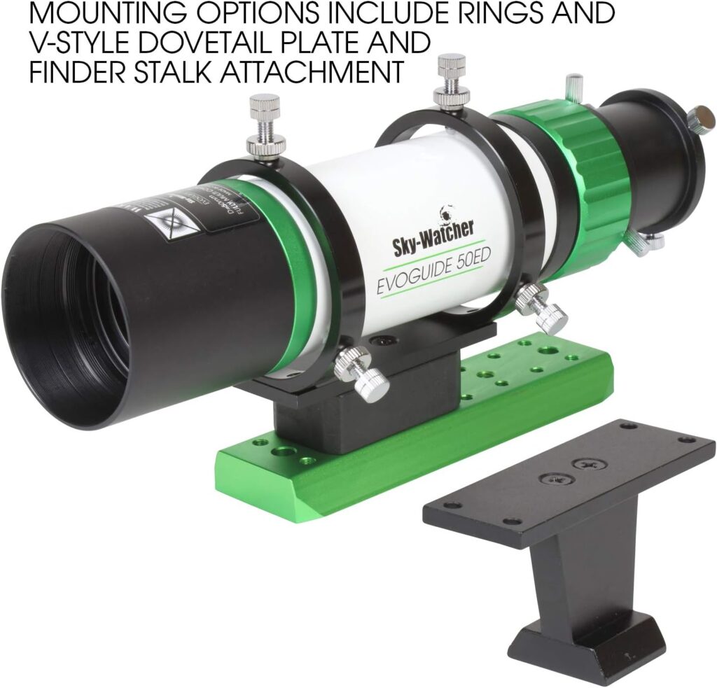 Sky-Watcher EvoGuide 50DX – 50mm Guide Scope APO Doublet Refractor – Lightweight Guide Scope – Easy Mounting – 50mm Astrograph