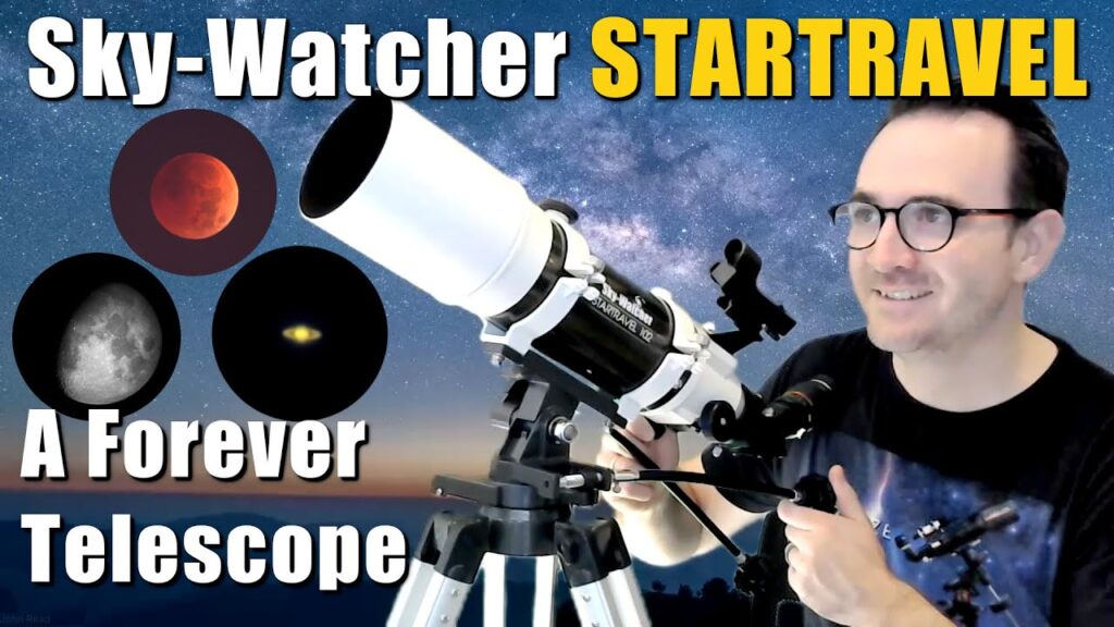Sky-Watcher StarTravel 102 AZ3 Telescope f/4.9 Refractor Telescope – High-Contrast, Wide Field – Grab-and-Go Portable Complete Telescope and Mount System (S10100)