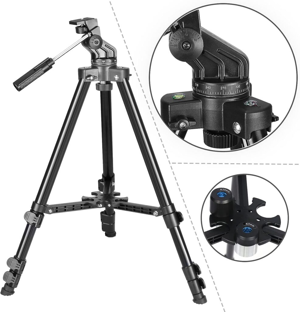 Telescopes for Adults Astronomy, 80mm Aperture 600mm Refractor Telescope for Kids  Beginners, Compact and Portable Travel Telescopio with Backpack